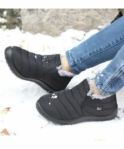 Best reviews of 🎁 RXFSP Black Puffy Snow Boot - 👩 Women ✨ -RXFSP-shop zu100062785 alt 3 tm1633352080