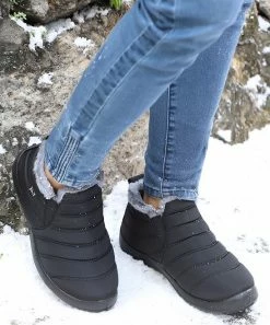 Best reviews of 🎁 RXFSP Black Puffy Snow Boot - 👩 Women ✨ -RXFSP-shop zu100062785 alt 4 tm1633352080