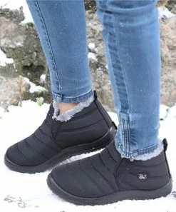 Best reviews of 🎁 RXFSP Black Puffy Snow Boot - 👩 Women ✨