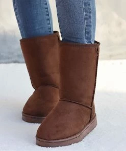 Promo ✔️ RXFSP Coffee Suede Boot - 👩 Women 🎁