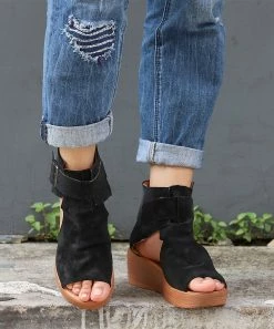 Discount ๐ฅ RXFSP Black Buckle Platform ๐ฉด Sandal - ๐ฉ Women โญ 11 Discount ๐ฅ RXFSP Black Buckle Platform ๐ฉด Sandal - ๐ฉ Women โญ -RXFSP-shop zu105026602 alt 4 tm1649940300