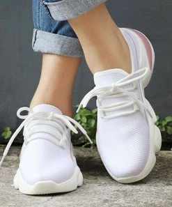 Flash Sale 🎉 RXFSP White Mesh 👟 Sneaker - 👩 Women 💯 -RXFSP-shop zu105223320 alt 3 tm1650394649