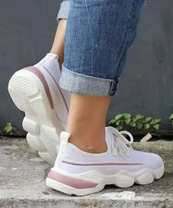 Flash Sale 🎉 RXFSP White Mesh 👟 Sneaker - 👩 Women 💯 -RXFSP-shop zu105223320 alt 4 tm1650394649