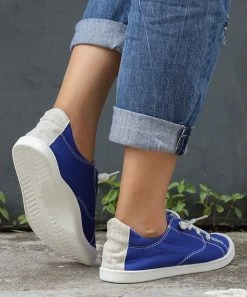 Brand new 🎉 RXFSP Royal Blue Round-Toe 👟 Sneaker - 👩 Women 👏 -RXFSP-shop zu105433892 alt 2 tm1650989748