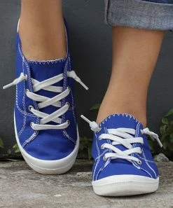 Brand new 🎉 RXFSP Royal Blue Round-Toe 👟 Sneaker - 👩 Women 👏 -RXFSP-shop zu105433892 alt 3 tm1650989748