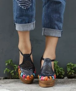 Best Pirce 😀 RXFSP Blue Stacked-Heel D'Orsay Pump - 👩 Women 😉 -RXFSP-shop zu105749297 alt 3 tm1652383840