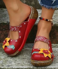 Best deal ๐ RXFSP Red & Yellow Floral Mule - ๐ฉ Women โ 11 Best deal ๐ RXFSP Red & Yellow Floral Mule - ๐ฉ Women โ -RXFSP-shop zu105838995 alt 4 tm1652447346