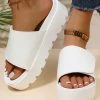 Brand new ❤️ RXFSP White Wide-Strap Platform Slide - 👩 Women ⌛ 1 Brand new ❤️ RXFSP White Wide-Strap Platform Slide - 👩 Women ⌛ -RXFSP-shop zu106577147 main tm1654865830