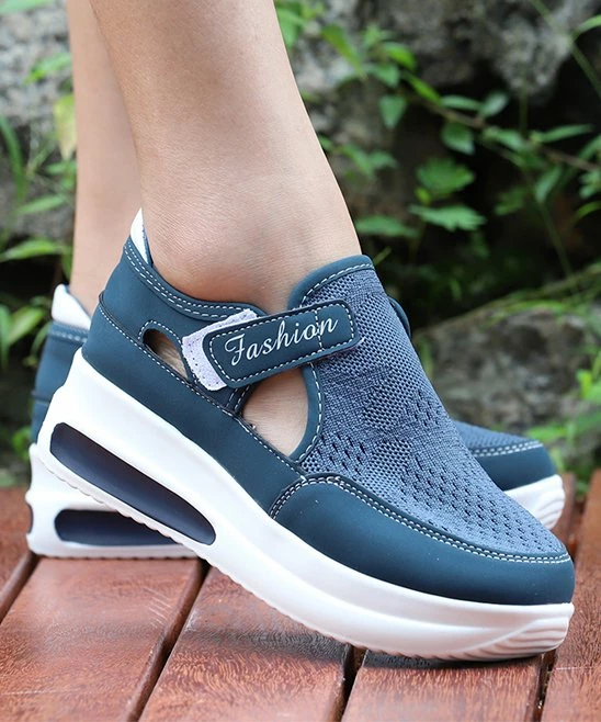 Hot Sale ✔️ RXFSP Blue Cutout Mesh 👟 Sneaker - 👩 Women 🥰 5 Hot Sale ✔️ RXFSP Blue Cutout Mesh 👟 Sneaker - 👩 Women 🥰 - Image 3