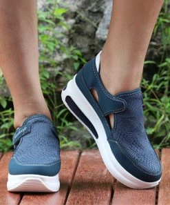 Hot Sale โ๏ธ RXFSP Blue Cutout Mesh ๐ Sneaker - ๐ฉ Women ๐ฅฐ