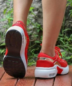 Cheapest 😀 RXFSP Red & White Running 👟 Shoe - 👩 Women 👍 -RXFSP-shop zu107084195 alt 2 tm1656690842