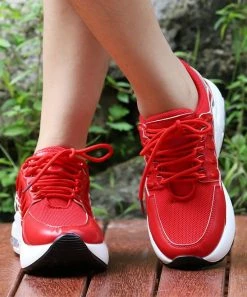 Cheapest 😀 RXFSP Red & White Running 👟 Shoe - 👩 Women 👍 -RXFSP-shop zu107084195 alt 4 tm1656690842