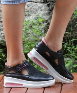 Cheap 🎉 RXFSP Black Cutout-Accent 👟 Sneaker - 👩 Women 🤩 -RXFSP-shop zu107084196 alt 2 tm1656624077