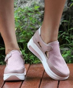 Best deal ✨ RXFSP Pink Cutout-Accent 👟 Sneaker - 👩 Women ✔️