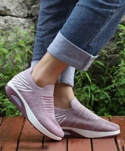 Cheap ❤️ RXFSP Light Purple Marled Sock 👟 Sneaker - 👩 Women 💯 -RXFSP-shop zu107472649 alt 3 tm1658427036