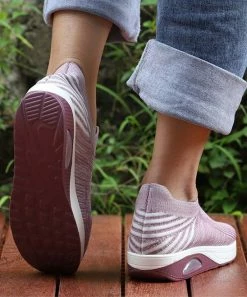 Cheap ❤️ RXFSP Light Purple Marled Sock 👟 Sneaker - 👩 Women 💯 -RXFSP-shop zu107472649 alt 4 tm1658427036