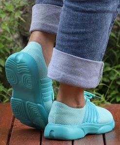 Top 10 ⌛ RXFSP Blue Mesh 👟 Sneaker - 👩 Women 😉 -RXFSP-shop zu107472674 alt 4 tm1658427036