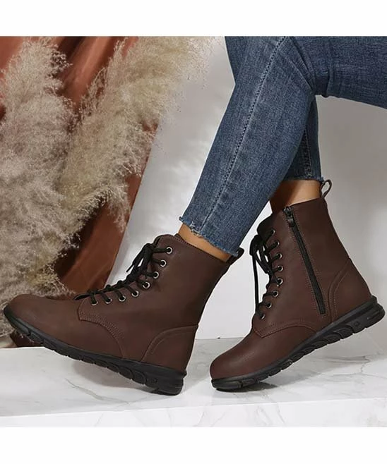 Best reviews of ❤️ RXFSP Coffee Zipper Combat Boot - 👩 Women ❤️ 5 Best reviews of ❤️ RXFSP Coffee Zipper Combat Boot - 👩 Women ❤️ - Image 3
