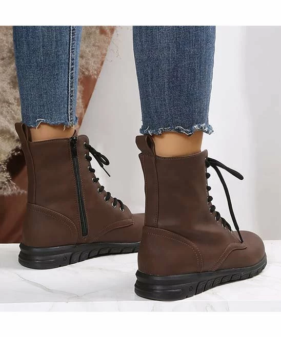 Best reviews of ❤️ RXFSP Coffee Zipper Combat Boot - 👩 Women ❤️ 6 Best reviews of ❤️ RXFSP Coffee Zipper Combat Boot - 👩 Women ❤️ - Image 4