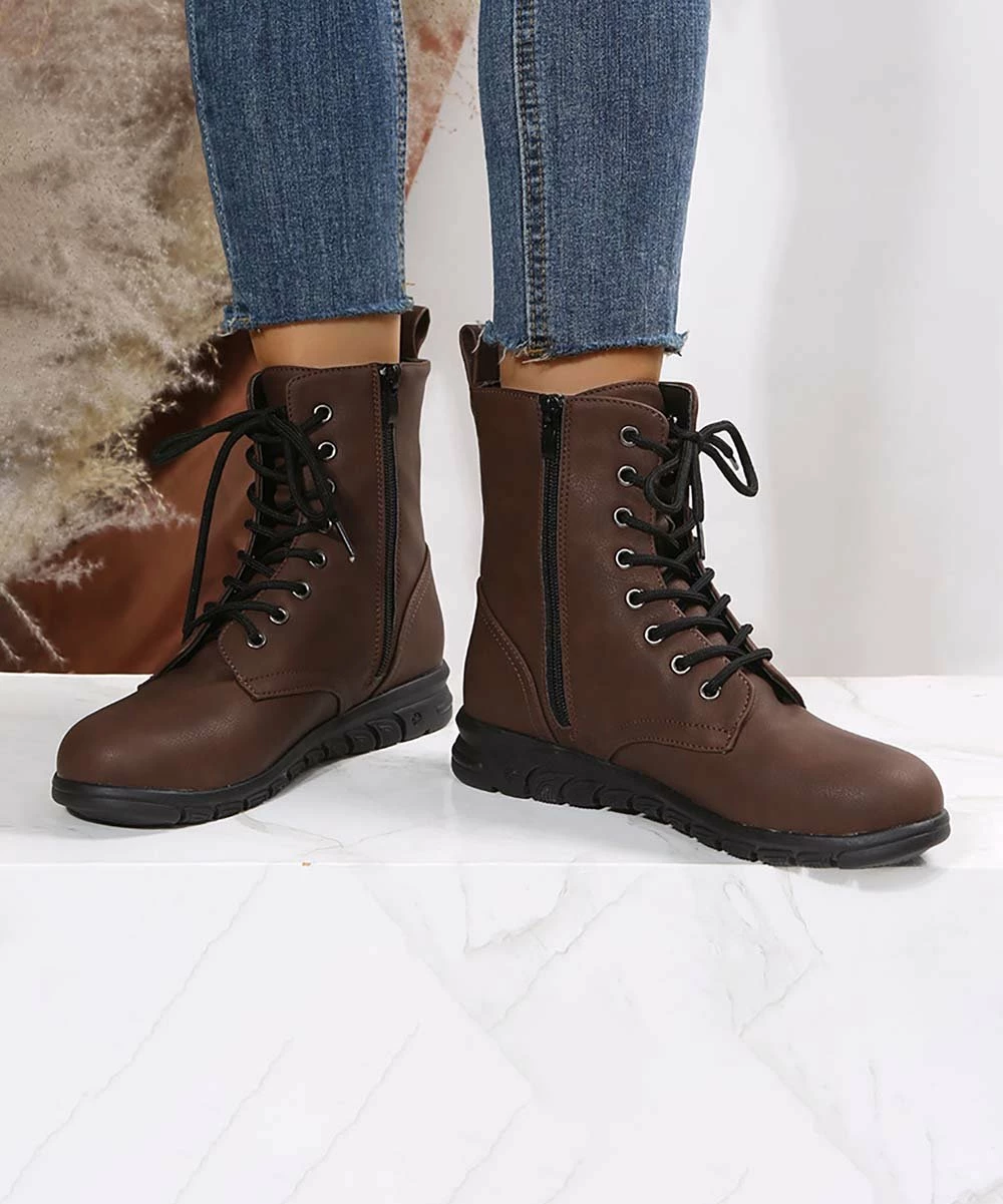 Best reviews of ❤️ RXFSP Coffee Zipper Combat Boot - 👩 Women ❤️ 3 Best reviews of ❤️ RXFSP Coffee Zipper Combat Boot - 👩 Women ❤️