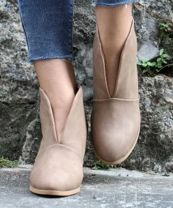 Wholesale ⭐ RXFSP Khaki V-Cut Bootie - 👩 Women 👍 -RXFSP-shop zu109096363 alt 3 tm1665091244