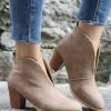 Wholesale ⭐ RXFSP Khaki V-Cut Bootie - 👩 Women 👍