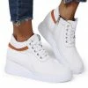 Buy 🔔 RXFSP White Hi-Top Wedge 👟 Sneaker - 👩 Women 👍 -RXFSP-shop zu109134646 main tm1663783764