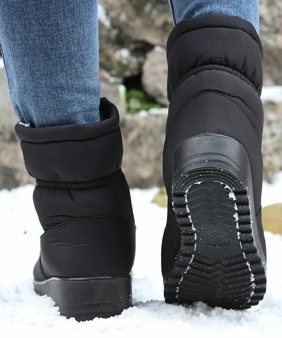 Hot Sale ๐ RXFSP Black Front-Zip Waterproof Snow Boot - ๐ฉ Women โจ 7 Hot Sale ๐ RXFSP Black Front-Zip Waterproof Snow Boot - ๐ฉ Women โจ - Image 5