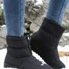 Hot Sale 😍 RXFSP Black Front-Zip Waterproof Snow Boot - 👩 Women ✨ 2 Hot Sale 😍 RXFSP Black Front-Zip Waterproof Snow Boot - 👩 Women ✨ -RXFSP-shop zu109210343 main tm1663940090