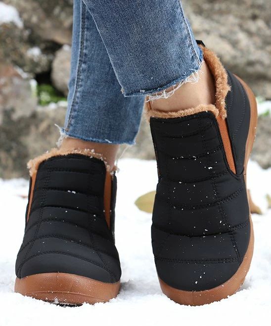 Promo ๐ RXFSP Black Quilted Snow Boot - ๐ฉ Women ๐ 3 Promo ๐ RXFSP Black Quilted Snow Boot - ๐ฉ Women ๐