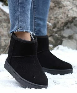 Best Sale ✔️ RXFSP Black Faux Fur-Lined Snow Boot - 👩 Women 🎉 -RXFSP-shop zu109463146 alt 3 tm1665088513