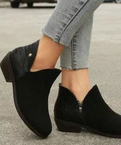Flash Sale ๐ฅ RXFSP Black Notch Ankle Boot - ๐ฉ Women ๐ฏ