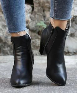 Best deal ✨ RXFSP Black Zip Ankle Boot - 👩 Women 👏 9 Best deal ✨ RXFSP Black Zip Ankle Boot - 👩 Women 👏 -RXFSP-shop zu109811762 alt 2 tm1666384382