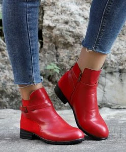 Brand new ❤️ RXFSP Red Ankle Boot - 👩 Women 😉