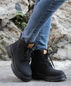 Cheapest 💯 RXFSP Black Combat Boot - 👩 Women 😍 -RXFSP-shop zu109814111 alt 3 tm1666127755