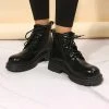 Best deal ๐คฉ RXFSP Black Patent Combat Boot - ๐ฉ Women ๐คฉ 2 Best deal ๐คฉ RXFSP Black Patent Combat Boot - ๐ฉ Women ๐คฉ -RXFSP-shop zu110345940 main tm1667481891