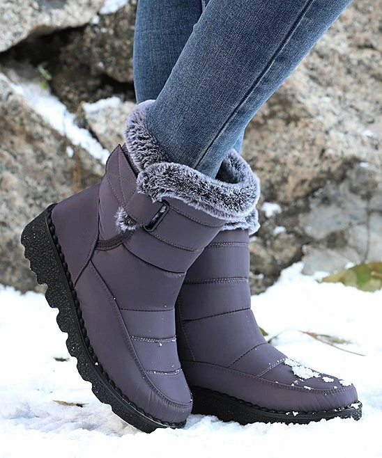 Best reviews of 👏 RXFSP Gray Quilted Faux Fur-Lined Snow Boot - 👩 Women 🔥 5 Best reviews of 👏 RXFSP Gray Quilted Faux Fur-Lined Snow Boot - 👩 Women 🔥 - Image 3