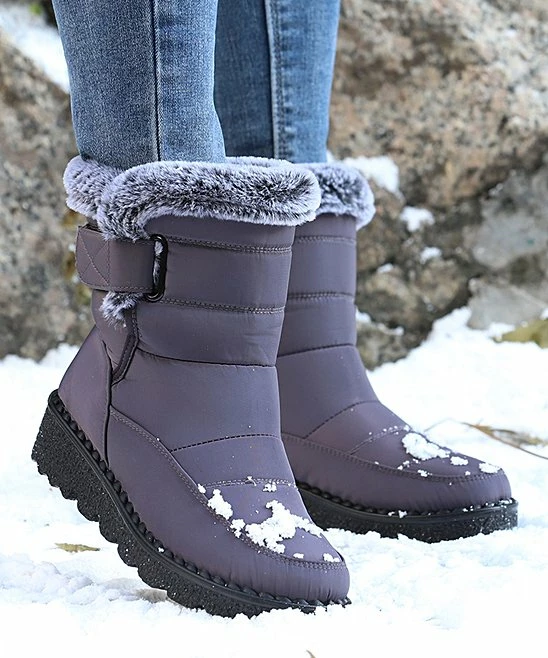 Best reviews of 👏 RXFSP Gray Quilted Faux Fur-Lined Snow Boot - 👩 Women 🔥 6 Best reviews of 👏 RXFSP Gray Quilted Faux Fur-Lined Snow Boot - 👩 Women 🔥 - Image 4