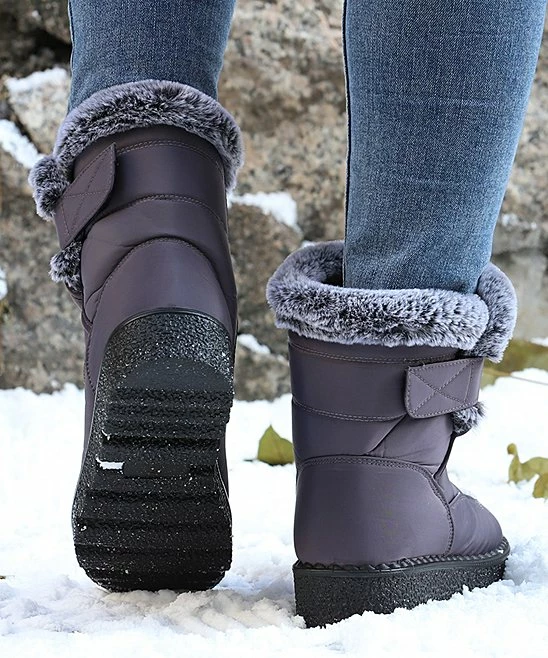 Best reviews of 👏 RXFSP Gray Quilted Faux Fur-Lined Snow Boot - 👩 Women 🔥 7 Best reviews of 👏 RXFSP Gray Quilted Faux Fur-Lined Snow Boot - 👩 Women 🔥 - Image 5