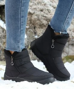 Discount โจ RXFSP Black Quilted Side-Zip Ankle Boot - ๐ฉ Women ๐ฏ