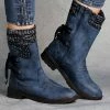 Outlet ๐ฏ RXFSP Blue Knit-Cuff Water-Resistant Boot - ๐ฉ Women ๐ 2 Outlet ๐ฏ RXFSP Blue Knit-Cuff Water-Resistant Boot - ๐ฉ Women ๐ -RXFSP-shop zu91571097 main tm1608065743