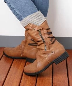 Promo ๐ฅฐ RXFSP Brown Knit-Cuff Slouchy Boot - ๐ฉ Women ๐ 9 Promo ๐ฅฐ RXFSP Brown Knit-Cuff Slouchy Boot - ๐ฉ Women ๐ -RXFSP-shop zu99673246 alt 3 tm1631826932